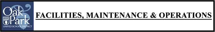 Facilities Maintenance and Operations  